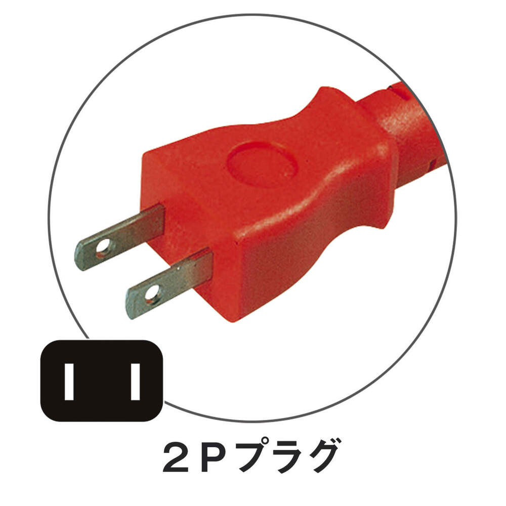 3T&ＭＳ　様　確認専用です。 日動工業株式会社｜十字トリプル延長コード 赤 10m