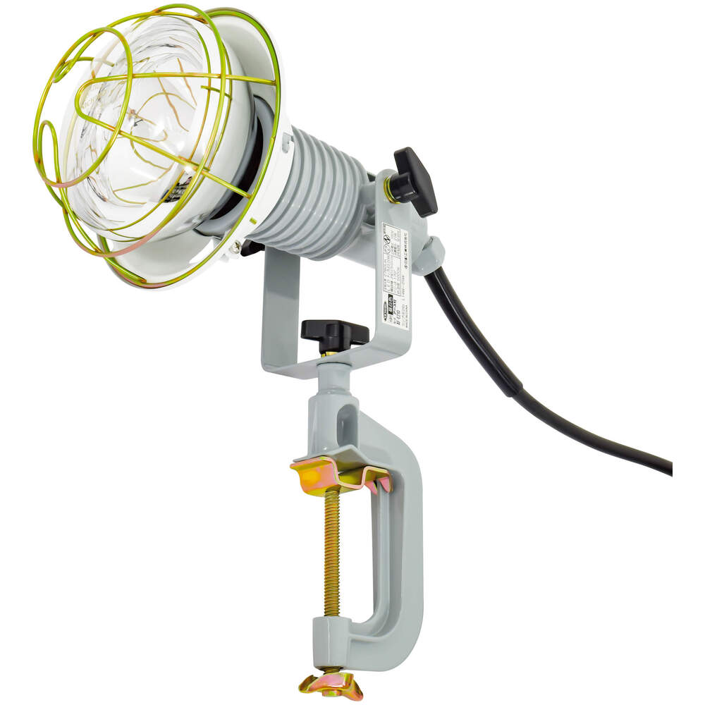 レフ球投光器 100V 200W 5m アｰス付 AF-E205 100V - 作業灯・投光器
