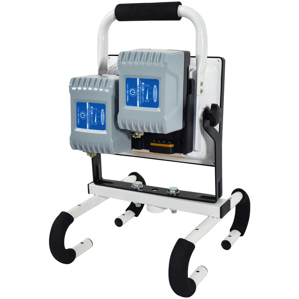 新品SALE【着脱式バッテリー付】日動＊チャージLEDライト 20W/屋外/屋内 日動工業株式会社｜着脱式ハンガーチャージライト20W