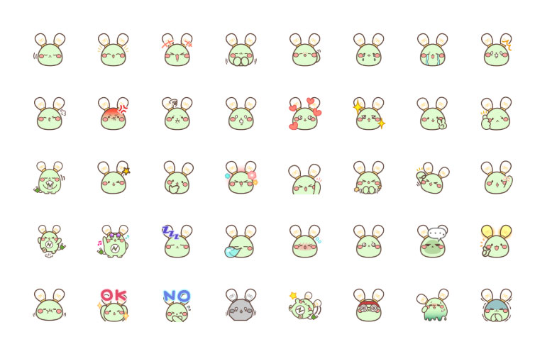 にっぴーちゃんのLINE絵文字♪