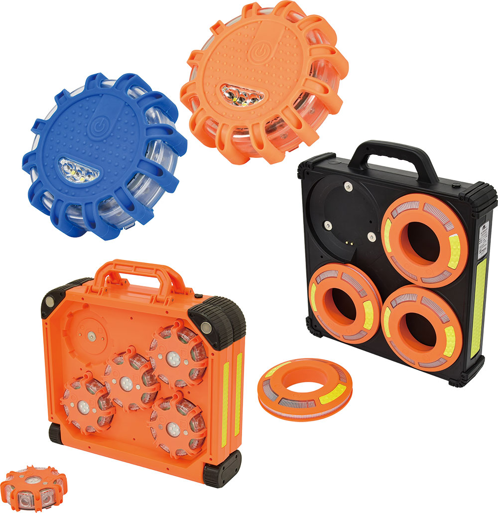 パノラマリング、パノラマフラッシュ、電池式LED警告灯